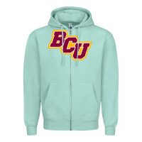 Seafoam bethune cookman Zipper Hoodie - linhVisuals