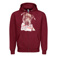 Burgundy pitbull t  shirt i sit for you will you stand for me t  shirt Zipper Hoodie - linhVisuals