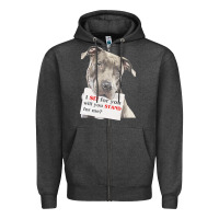 Pitbull T  Shirt I Sit For You Will You Stand For Me T  Shirt Zipper Hoodie | Teevron