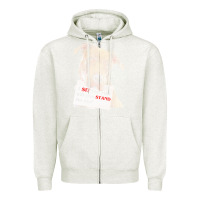 Oatmeal Heather pitbull t  shirt i sit for you will you stand for me t  shirt Zipper Hoodie - linhVisuals