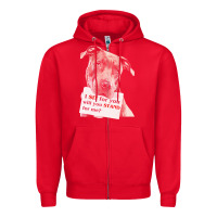 Red pitbull t  shirt i sit for you will you stand for me t  shirt Zipper Hoodie - linhVisuals
