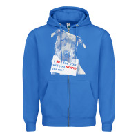 True Royal pitbull t  shirt i sit for you will you stand for me t  shirt Zipper Hoodie - linhVisuals
