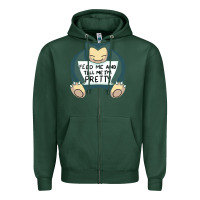 Sports Green feed me snrlx Zipper Hoodie - linhVisuals