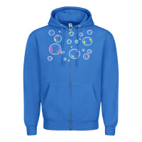 True Royal bubbles t  shirt bubbles t  shirt Zipper Hoodie - linhVisuals