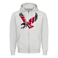 Dove Grey eastern washington Zipper Hoodie - linhVisuals