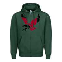 Sports Green eastern washington Zipper Hoodie - linhVisuals
