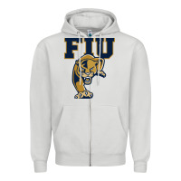 Dove Grey fiu panthers Zipper Hoodie - linhVisuals