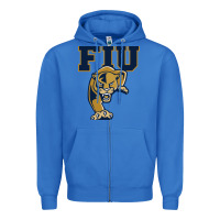 True Royal fiu panthers Zipper Hoodie - linhVisuals