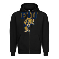 Black fiu panthers Zipper Hoodie - linhVisuals