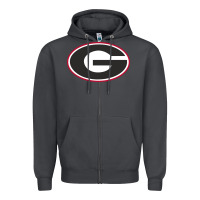 Smoke georgia a Zipper Hoodie - linhVisuals