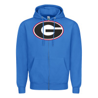 True Royal georgia a Zipper Hoodie - linhVisuals