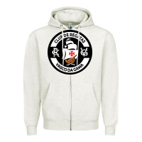 Oatmeal Heather vasco#da#gama Zipper Hoodie - linhVisuals