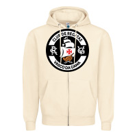 Sandshell vasco#da#gama Zipper Hoodie - linhVisuals