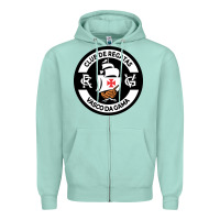 Seafoam vasco#da#gama Zipper Hoodie - linhVisuals