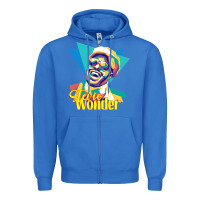 True Royal stevie wonder vintage Zipper Hoodie - linhVisuals