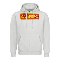 Dove Grey suitable-pollo-campero-worn Zipper Hoodie - linhVisuals