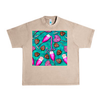 French Oak valentines day champagne and strawberry Urban Heavy Tee - BundleAndBundleShop