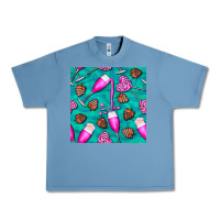 Pebble Blue valentines day champagne and strawberry Urban Heavy Tee - BundleAndBundleShop