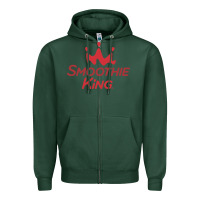 Sports Green suitable-smoothie-king-worn Zipper Hoodie - linhVisuals