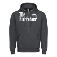Smoke mens the fishfather funny fish father day lover t shirt t shirt Zipper Hoodie - linhVisuals
