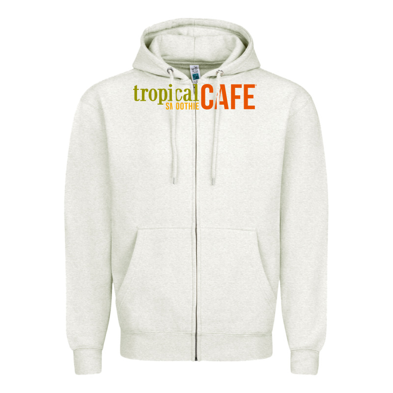 Suitable-tropical-smoothie-cafe-worn Zipper Hoodie by linhVisuals | Teevron