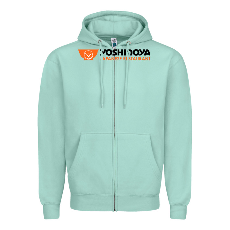 Suitable-yoshinoya-worn Zipper Hoodie by linhVisuals | Teevron