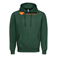 Sports Green suitable-yoshinoya-worn Zipper Hoodie - linhVisuals