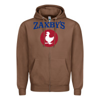 Chestnut suitable-zaxby's-worn Zipper Hoodie - linhVisuals