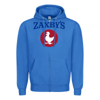 True Royal suitable-zaxby's-worn Zipper Hoodie - linhVisuals