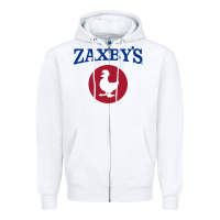 Suitable-zaxby's-worn Zipper Hoodie | Teevron