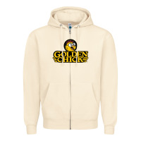 Sandshell suitable-golden-chick-worn Zipper Hoodie - linhVisuals