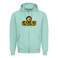 Seafoam suitable-golden-chick-worn Zipper Hoodie - linhVisuals