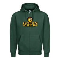 Sports Green suitable-golden-chick-worn Zipper Hoodie - linhVisuals