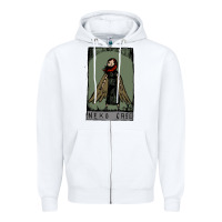 White neko case clässic Zipper Hoodie - linhVisuals