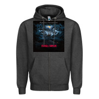Charcoal Heather STURGILL SIMPSONS RM 2 Zipper Hoodie - linhVisuals