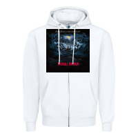 White STURGILL SIMPSONS RM 2 Zipper Hoodie - linhVisuals