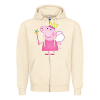 Sandshell pig Zipper Hoodie - linhVisuals
