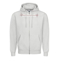 Dove Grey for a minute there you bored me to death Zipper Hoodie - linhVisuals