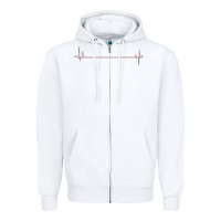 White for a minute there you bored me to death Zipper Hoodie - linhVisuals