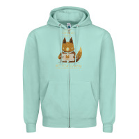 Seafoam fox news new Zipper Hoodie - linhVisuals