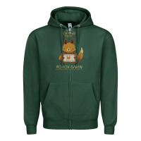Sports Green fox news new Zipper Hoodie - linhVisuals