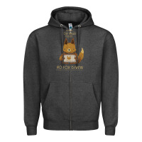 Charcoal Heather fox news new Zipper Hoodie - linhVisuals