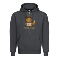 Smoke fox news new Zipper Hoodie - linhVisuals