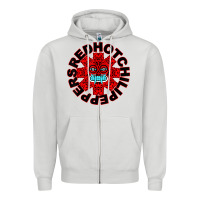 Dove Grey r.e.d h.o.t c.h.i.l.i p.e.p.p.e.r.s t shirt Zipper Hoodie - linhVisuals
