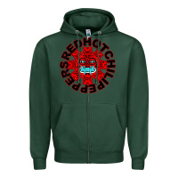 Sports Green r.e.d h.o.t c.h.i.l.i p.e.p.p.e.r.s t shirt Zipper Hoodie - linhVisuals