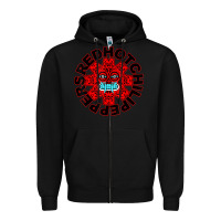 Black r.e.d h.o.t c.h.i.l.i p.e.p.p.e.r.s t shirt Zipper Hoodie - linhVisuals