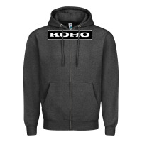 Charcoal Heather Koho Zipper Hoodie - linhVisuals