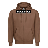 Chestnut Koho Zipper Hoodie - linhVisuals
