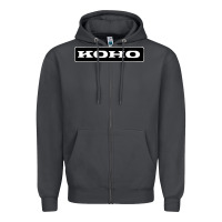 Smoke Koho Zipper Hoodie - linhVisuals