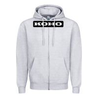 Heather Grey Koho Zipper Hoodie - linhVisuals